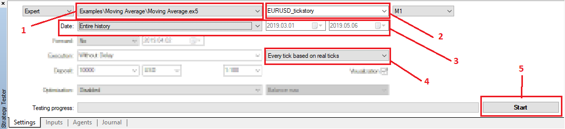 How To Import Tick Data Into Metatrader 5 For Back Testing Tickstory